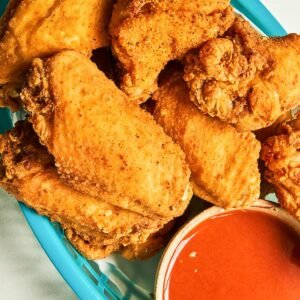 Crispy Deep Fried Wings - 6Pcs