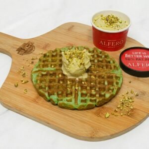 Pistachio Gelato Waffle